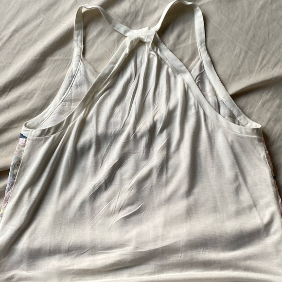 Anthropologie tiny sequin tank size xs - Picture 2 of 3